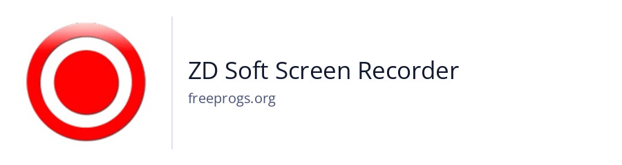ZD Soft Screen Recorder