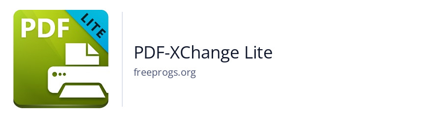 PDF-XChange Lite