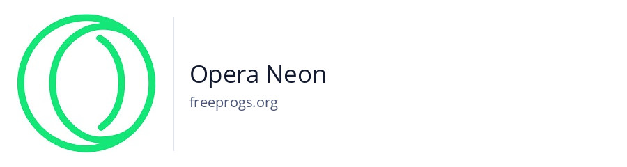 Opera Neon