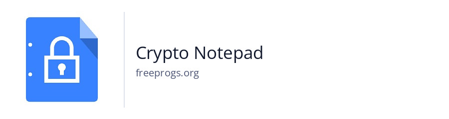 Crypto Notepad