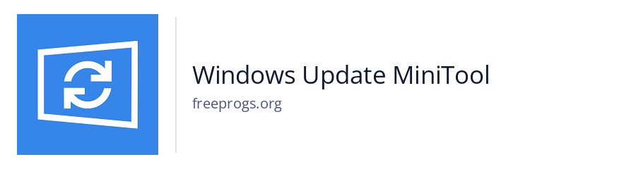 Windows Update MiniTool