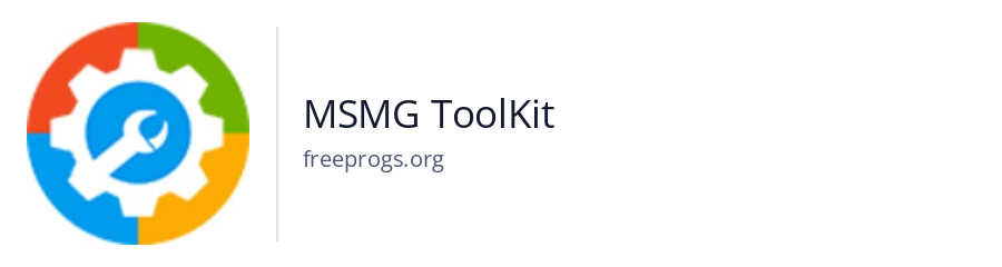 MSMG ToolKit