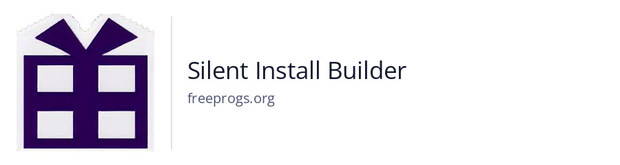 Silent Install Builder