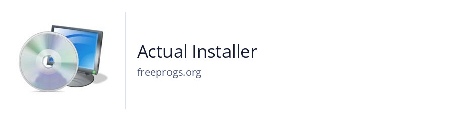 Actual Installer