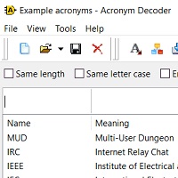 Acronym Decoder v1.7.0
