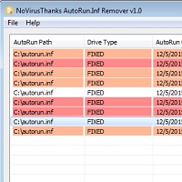 AutoRun.Inf Remover v1.1.0.0