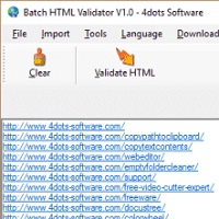 Batch HTML Validator v1.6