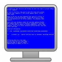 BlueScreen Screen Saver v3.2