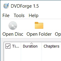 DVDForge v1.5.0