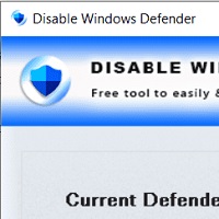 Disable Windows Defender v1.0