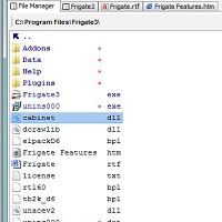 Файловый менеджер Фрегат v3.36