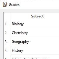 Grades v1.0