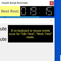 Health Break Reminder v2.3