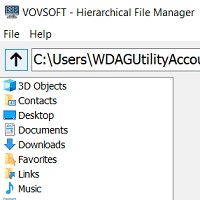 Hierarchical File Manager v1.3