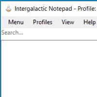 Intergalactic Notepad v1.0.0