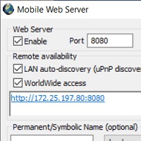 Mobile Web Server v3.1.2.47