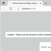 Numerical Magic Square v1.1