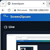 Screen2ipcam v1.1.0
