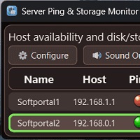 Server Ping & Storage Monitor v1.0.0.121