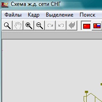 Схема железных дорог стран СНГ и Балтии v1.0