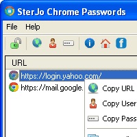 SterJo Chrome Passwords v2.1
