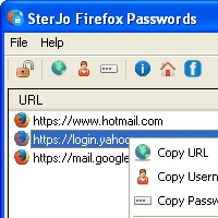 SterJo Firefox Passwords v2.0