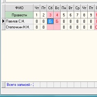 Табель учета рабочего времени v3.1.1.50