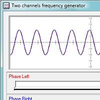 Two Channels Frequency Generator v1.0