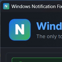 Windows Notification Fixer v1.0.2
