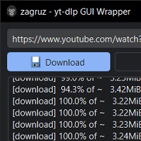 Zagruz — yt-dlp GUI Wrapp v0.1.15